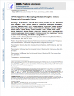 RIP1 Kinase Drives Macrophage-Mediated Adaptive Immune Tolerance in Pancreatic Cancer