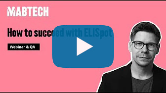 Mabtech Webinar: How to succeed with ELISpot